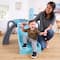 KidKraft 5-in-1 Toddler Sports Climber with Slide, Soccer Goal, Basketball Hoop, Baseball Target & 3 Balls Set